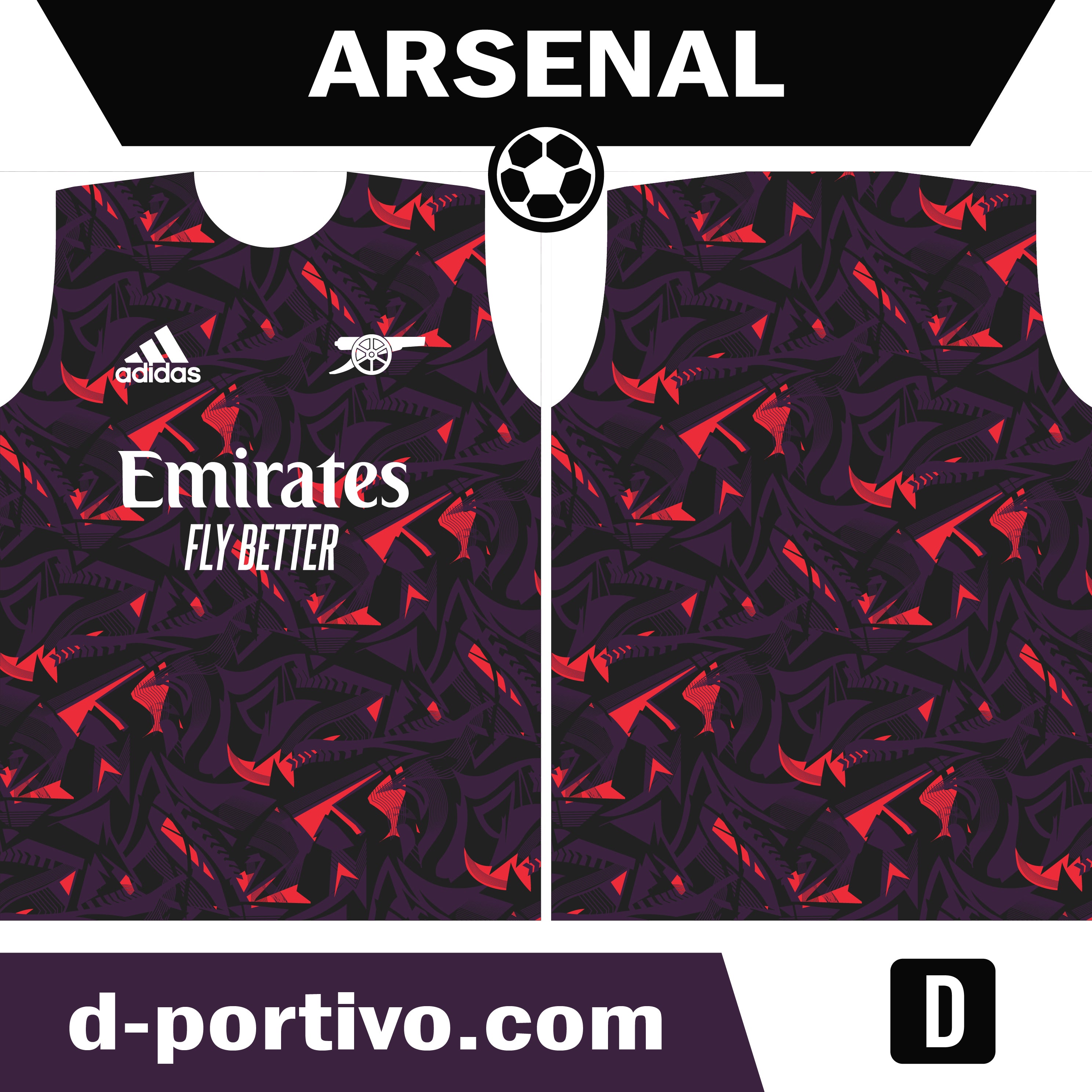 Camiseta Arsenal 2022