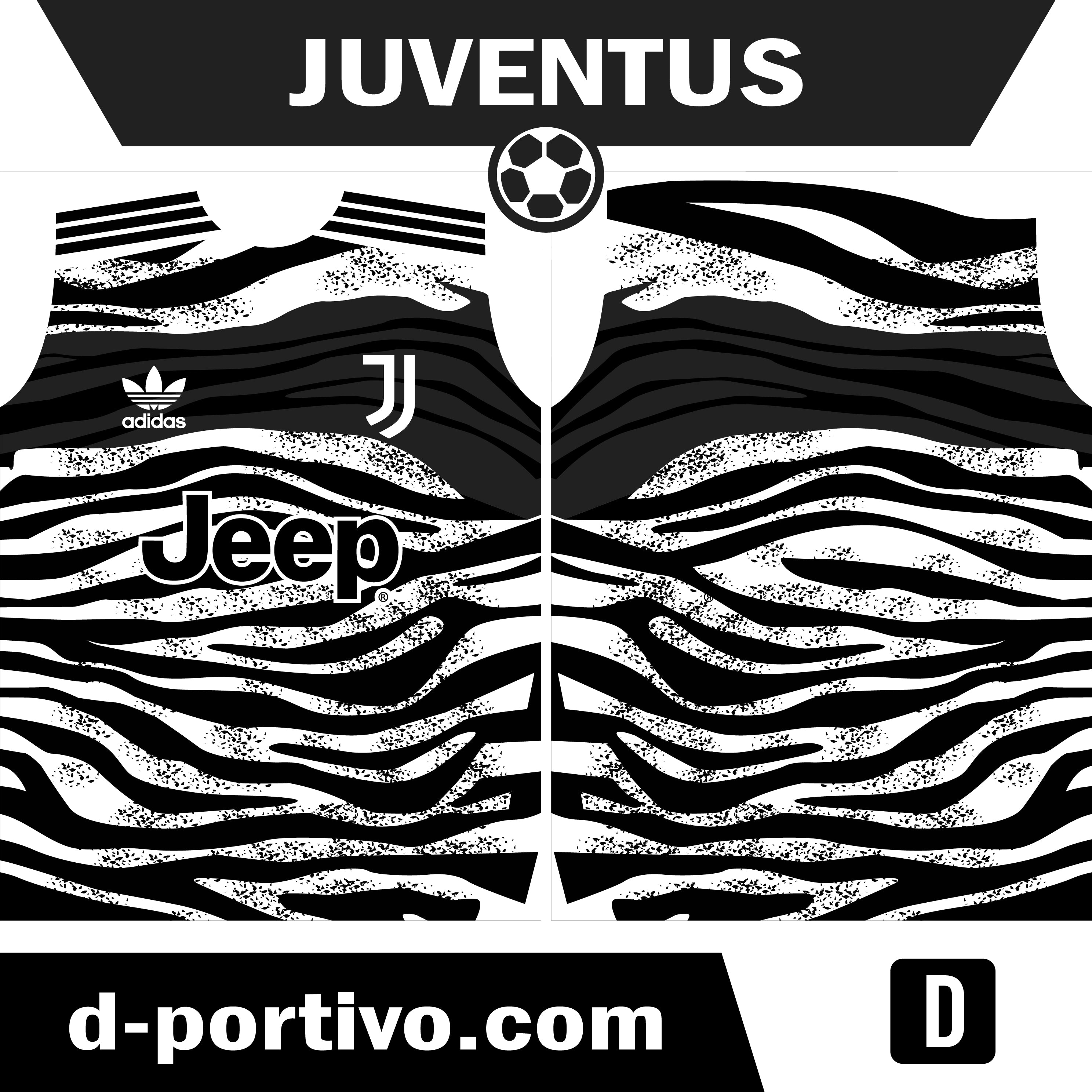 Camiseta Juventus cebra