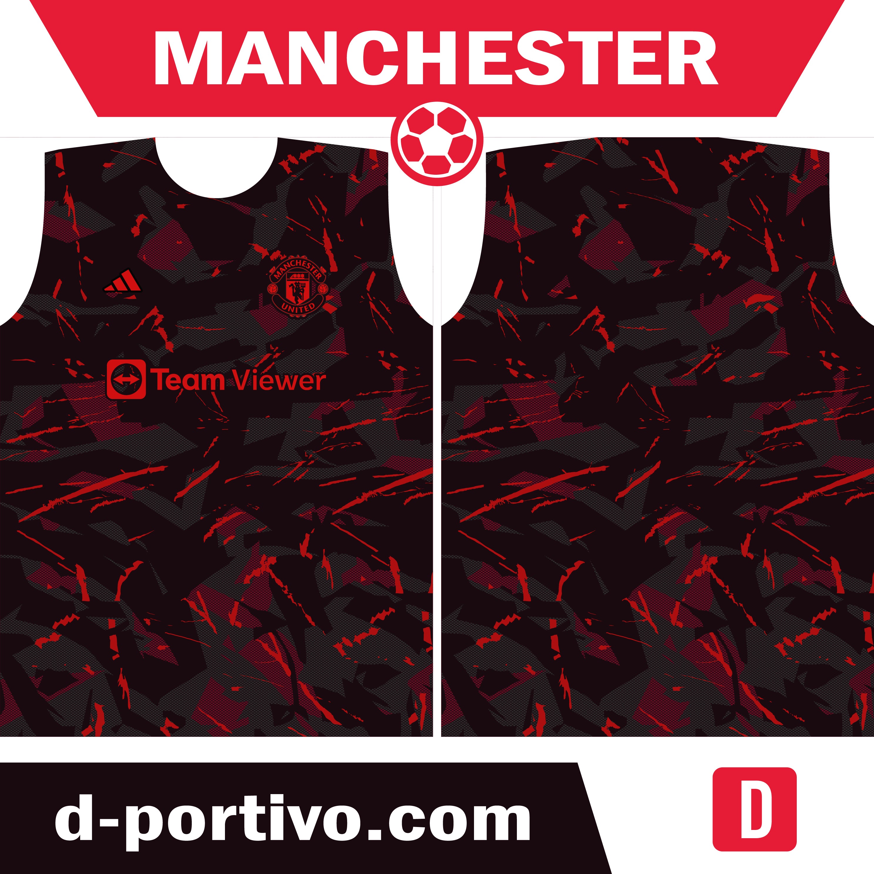 Camiseta Manchester united