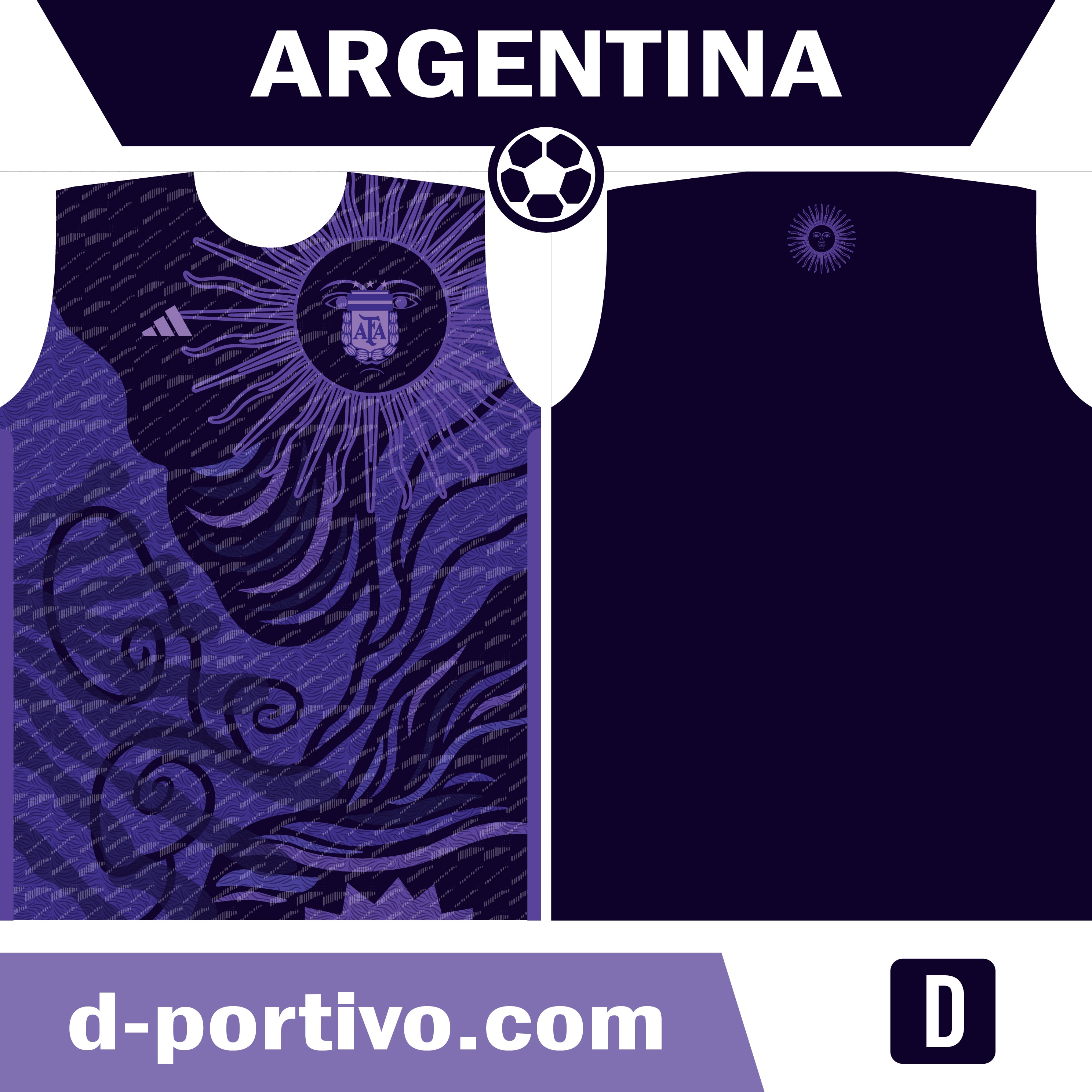 Camiseta Argentina sol