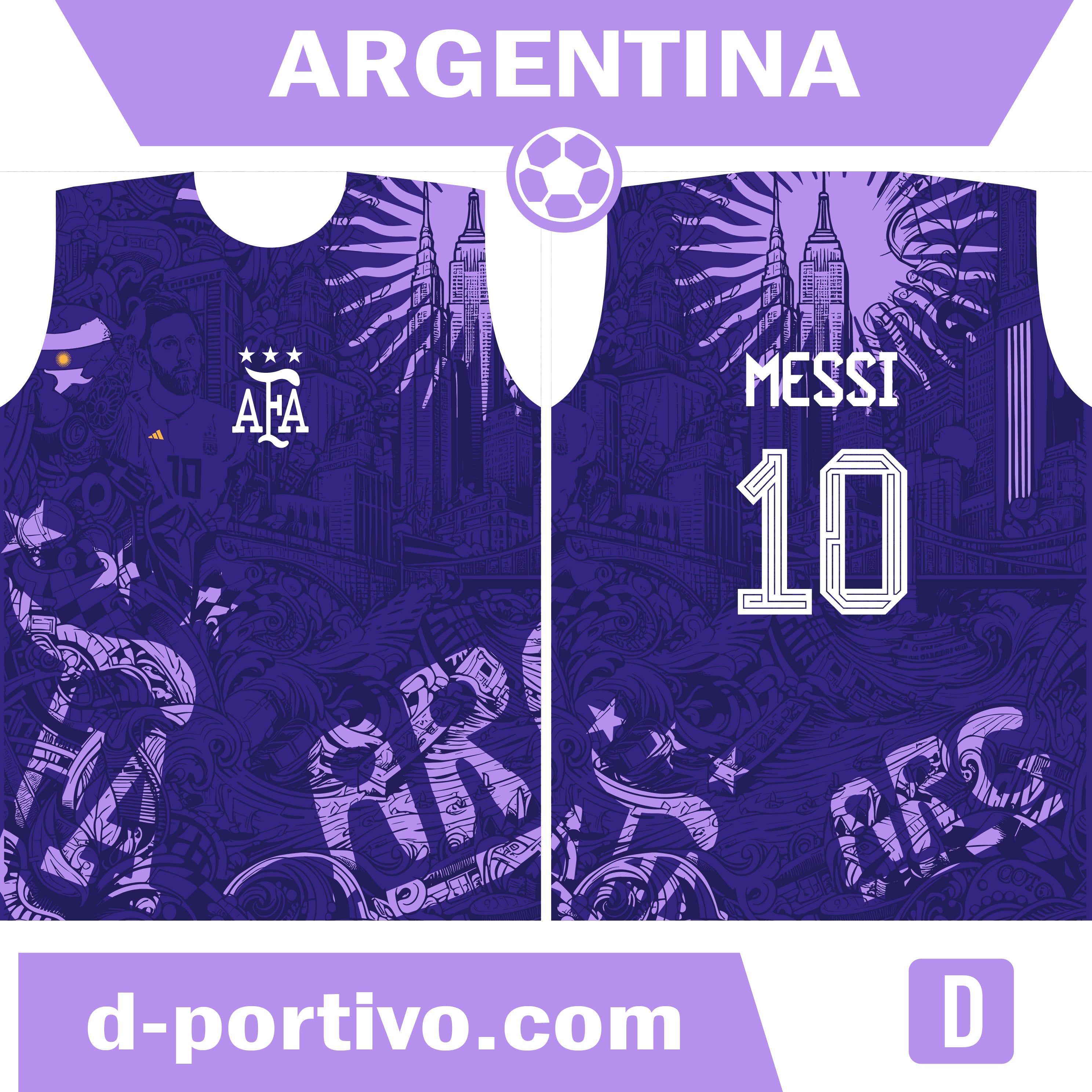 Camiseta Fantasy Messi 2024-2025