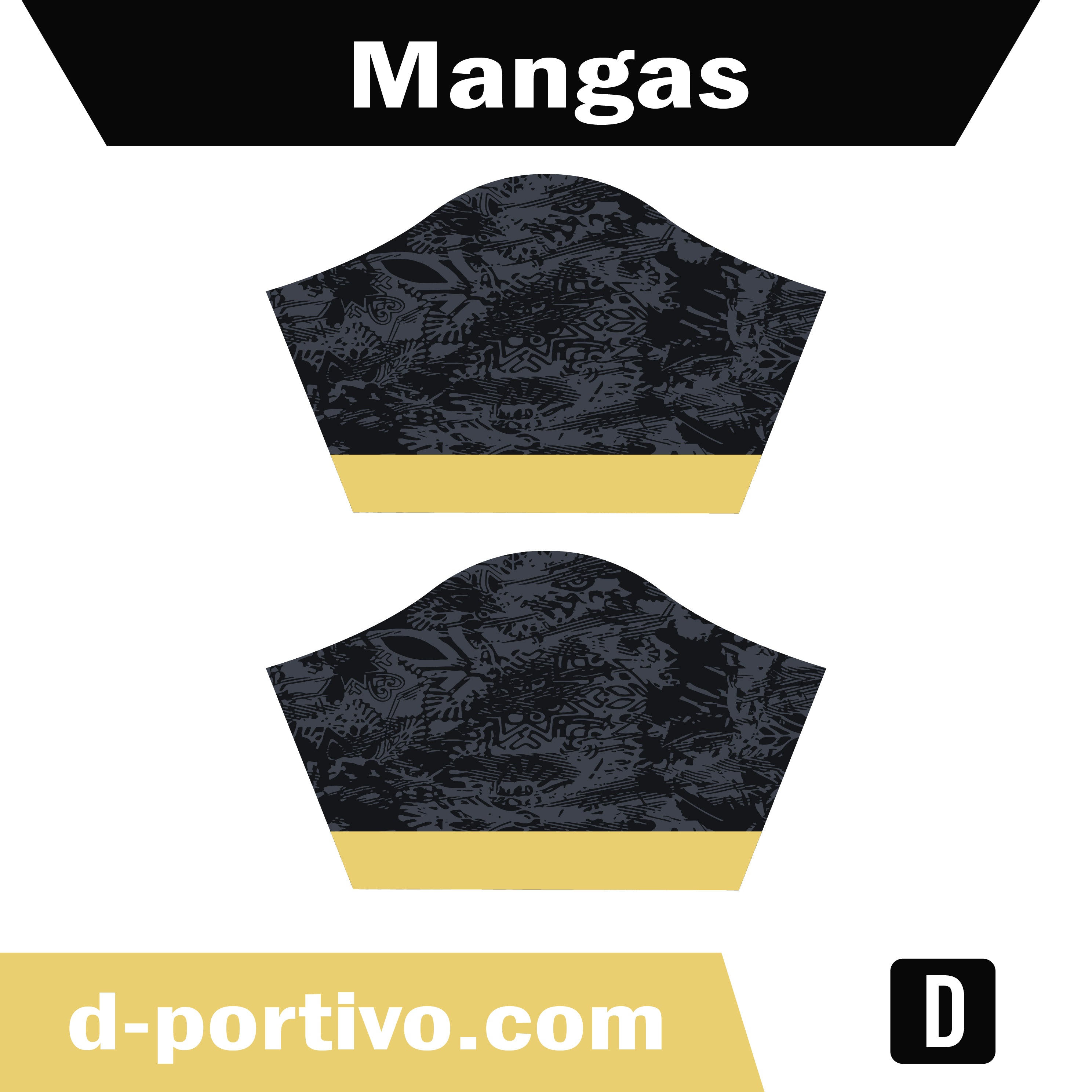 Camiseta argentina negra rasgada